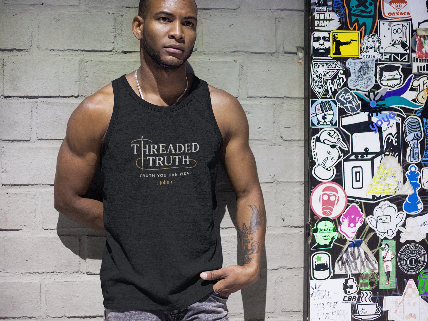 Men's Brand Logo Tank