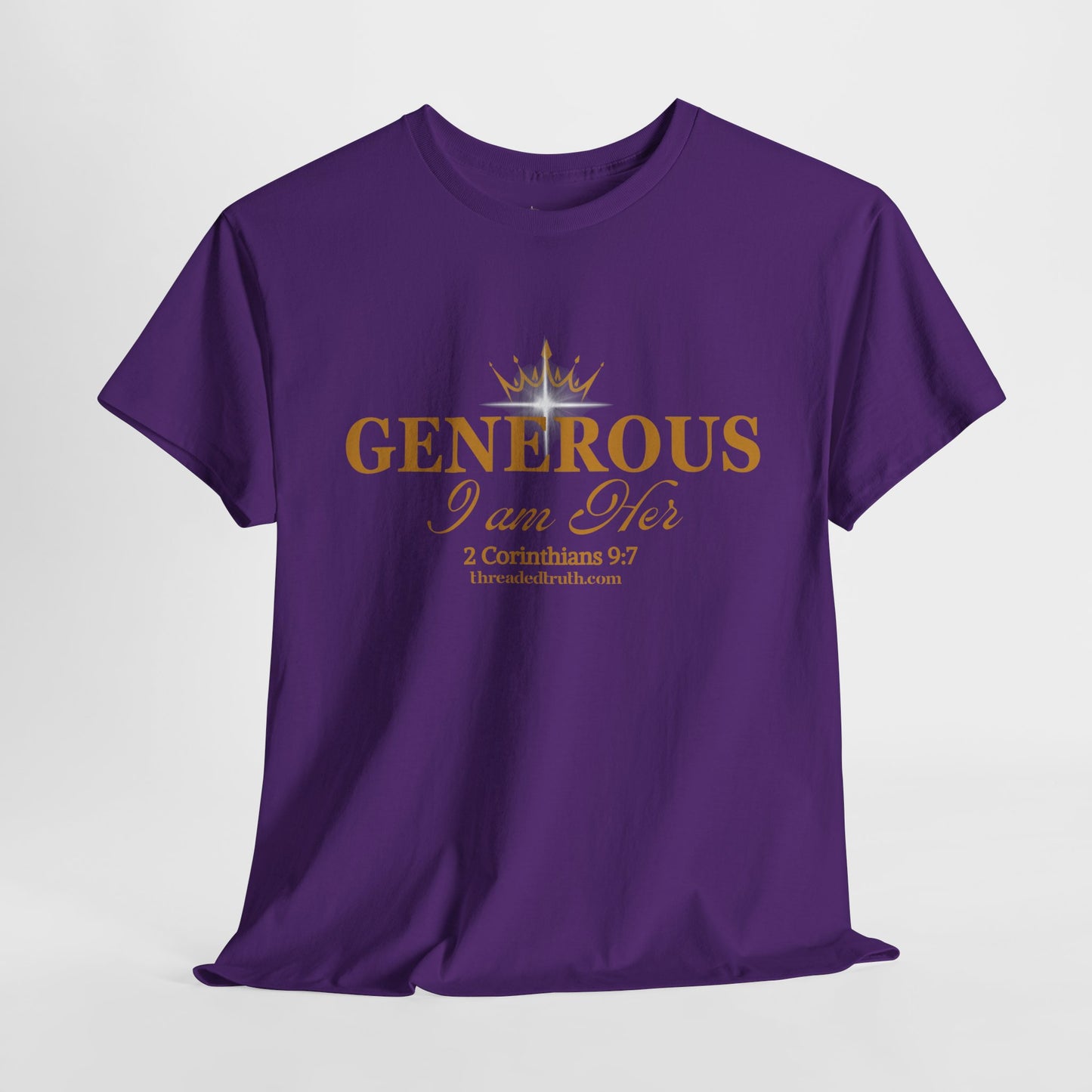 Generous, I am HER
