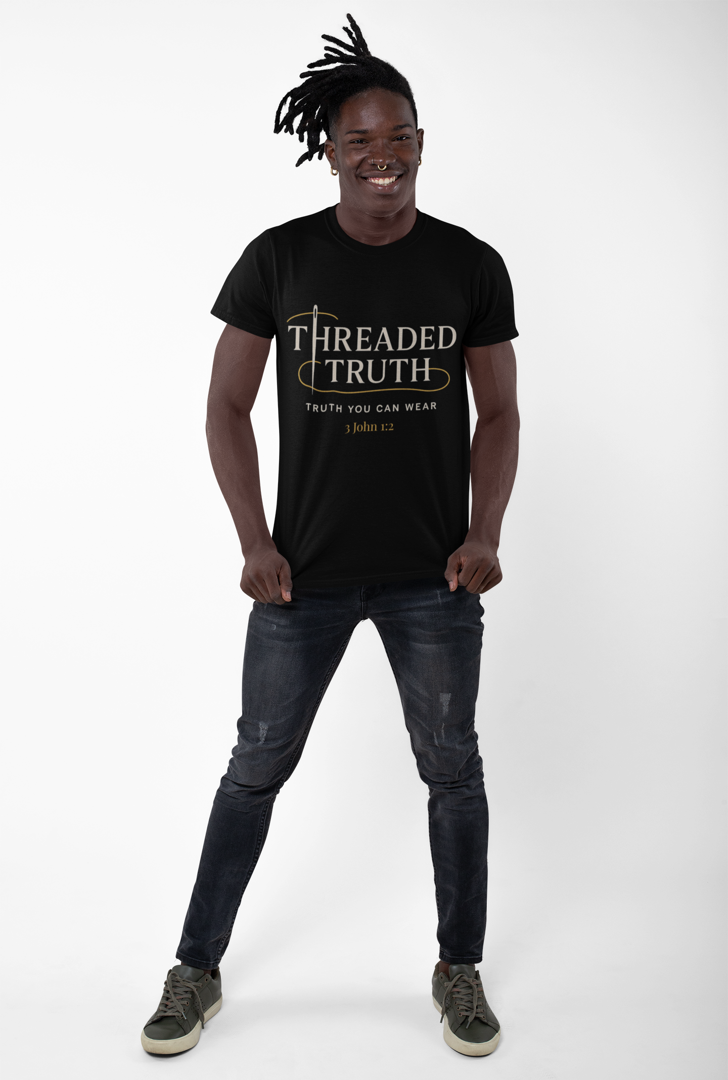 Unisex Classic Brand Logo Tee