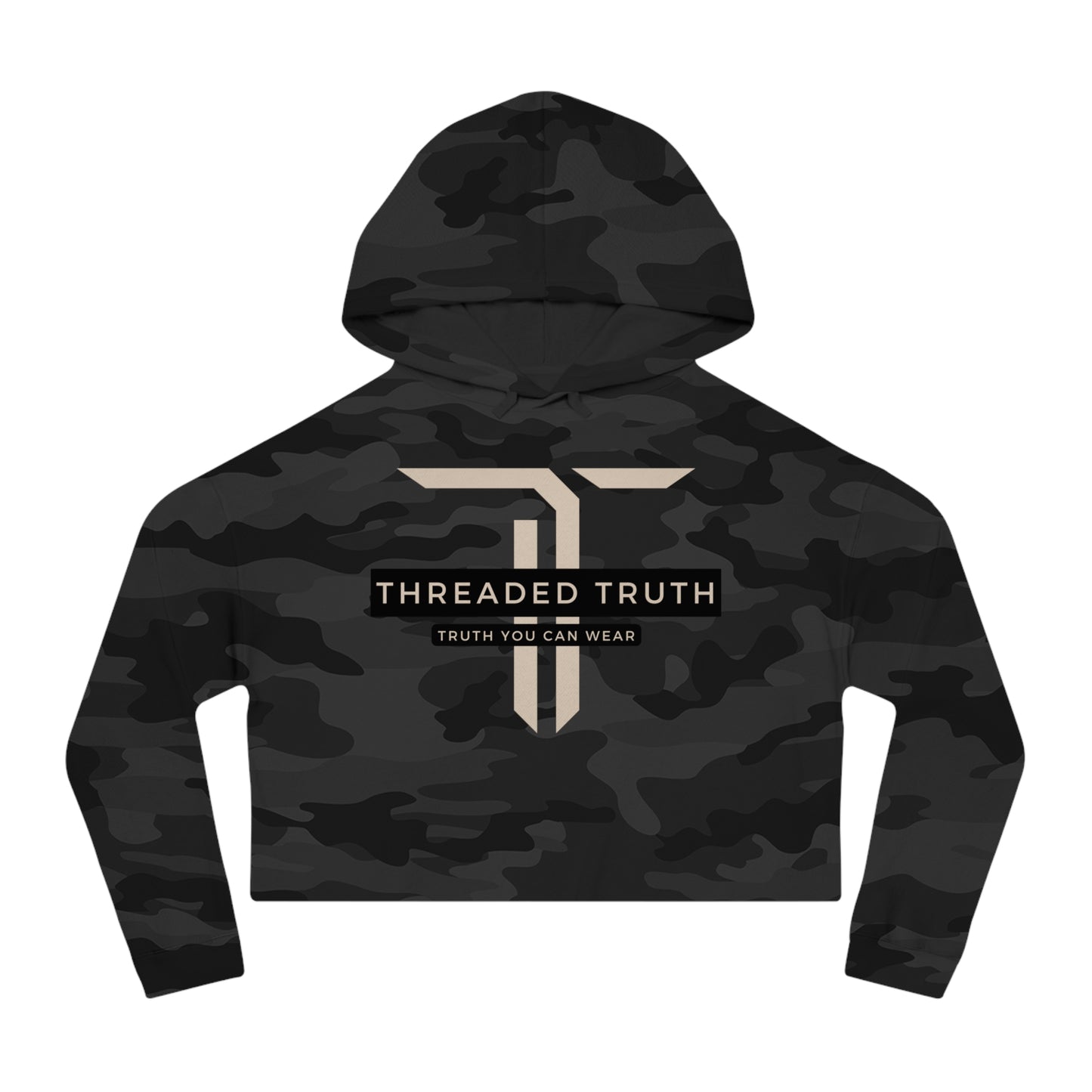 The Emblem Cropped Hoodie
