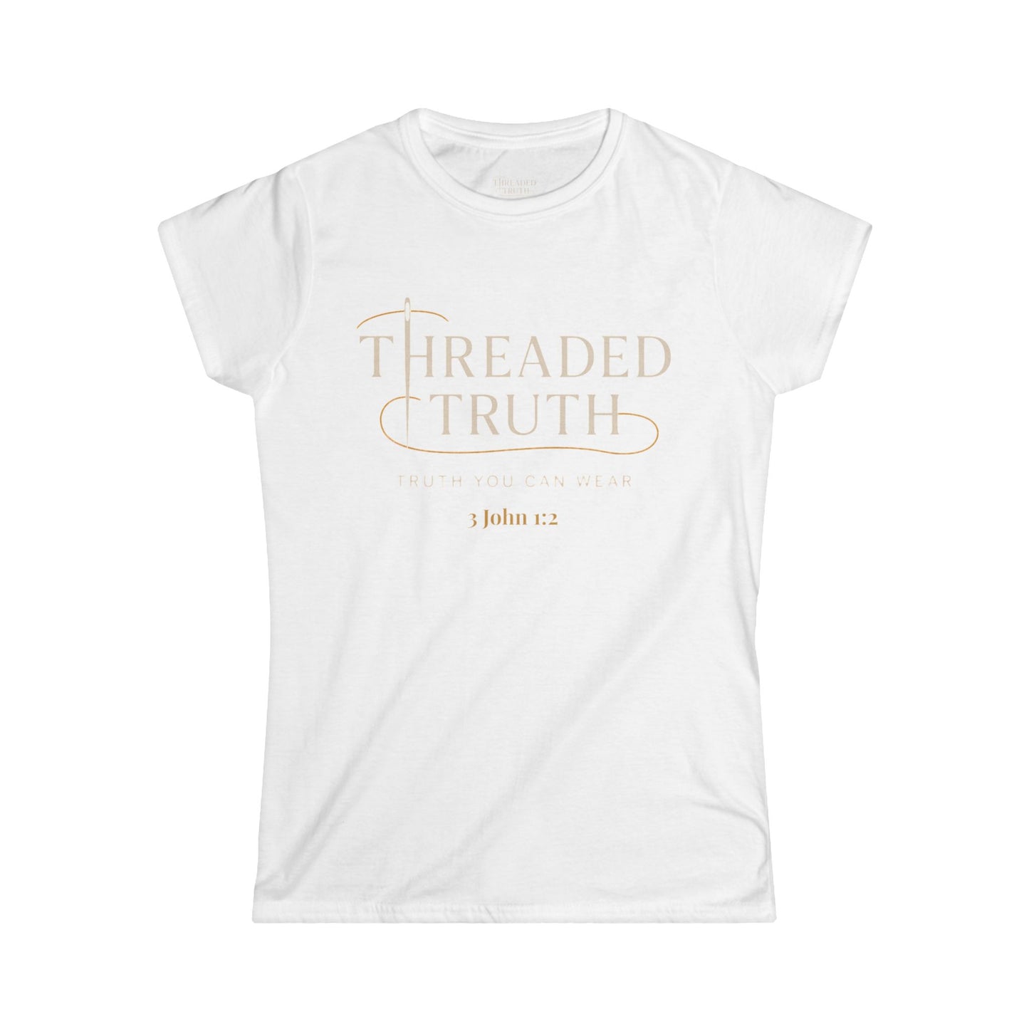 Women's Brand Logo Cotton Tee