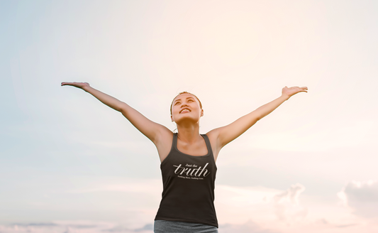 Just the Truth Micro-rib Tank (White)